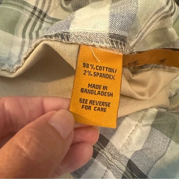 Tailor Vintage Greenwich Slim Fit Men's Khaki Pants - Picture 7 of 8